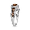 Thumbnail Image 2 of Le Vian Chocolate Waterfall Diamond Ring 1-1/5 ct tw 14K Vanilla Gold