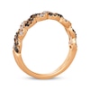 Thumbnail Image 3 of Le Vian Chocolate Twist Diamond Ring 1/2 ct tw 14K Strawberry Gold