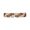 Thumbnail Image 4 of Le Vian Chocolate Twist Diamond Ring 1/2 ct tw 14K Strawberry Gold