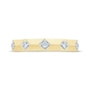 Thumbnail Image 3 of Now + Forever Diamond Angled Anniversary Band 1/10 ct tw 10K Yellow Gold