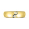 Thumbnail Image 4 of Men’s Diamond Yin-Yang Band 1/20 ct tw 10K Yellow Gold