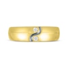 Thumbnail Image 3 of Men’s Diamond Yin-Yang Band 1/20 ct tw 10K Yellow Gold