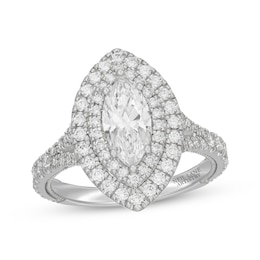 Neil Lane Artistry Marquise-Cut Lab-Grown Diamond Engagement Ring 1-7/8 ct tw 14K White Gold