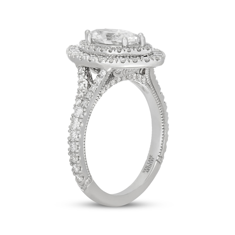 Main Image 2 of Neil Lane Artistry Marquise-Cut Lab-Grown Diamond Engagement Ring 1-7/8 ct tw 14K White Gold
