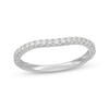 Thumbnail Image 1 of Neil Lane Artistry Lab-Grown Diamond Curved Wedding Band 1/3 ct tw 14K White Gold