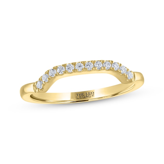 THE LEO Legacy Lab-Grown Diamond Contour Wedding Band 1/ ct tw 14K Gold