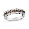 Thumbnail Image 1 of Le Vian Venetian Mosaic Diamond Scalloped Ring 3/8 ct tw 14K Vanilla Gold