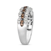 Thumbnail Image 2 of Le Vian Venetian Mosaic Diamond Scalloped Ring 3/8 ct tw 14K Vanilla Gold