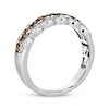 Thumbnail Image 3 of Le Vian Venetian Mosaic Diamond Scalloped Ring 3/8 ct tw 14K Vanilla Gold
