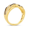 Thumbnail Image 3 of Le Vian Chocolate Twist Diamond Ring 1/2 ct tw 14K Honey Gold