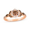 Thumbnail Image 1 of Le Vian Venetian Mosaic Diamond Ring 3/4 ct tw 14K Strawberry Gold