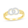 Thumbnail Image 1 of Diamond Circle Links Ring 1/5 ct tw 10K Yellow Gold