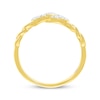 Thumbnail Image 3 of Diamond Circle Links Ring 1/5 ct tw 10K Yellow Gold
