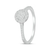 Thumbnail Image 2 of KAY Lab-Grown Diamonds Double Halo Fashion Ring 1/3 ct tw 10K White Gold
