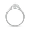 Thumbnail Image 3 of KAY Lab-Grown Diamonds Double Halo Fashion Ring 1/3 ct tw 10K White Gold
