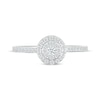 Thumbnail Image 4 of KAY Lab-Grown Diamonds Double Halo Fashion Ring 1/3 ct tw 10K White Gold