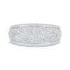 Thumbnail Image 3 of Diamond Domed Cobblestone Ring 1-1/4 ct tw 10K White Gold