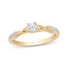 Thumbnail Image 1 of Hallmark Diamonds Promise Ring 1/5 ct tw 10K Two-Tone Gold
