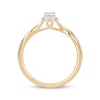 Thumbnail Image 3 of Hallmark Diamonds Promise Ring 1/5 ct tw 10K Two-Tone Gold