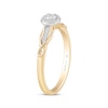 Thumbnail Image 1 of Hallmark Diamonds Promise Ring 1/5 ct tw 10K Two-Tone Gold