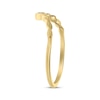 Thumbnail Image 2 of Diamond Accent Chevron Stackable Ring 10K Yellow Gold