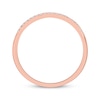 Thumbnail Image 3 of Diamond Diagonal Stackable Ring 1/15 ct tw 10K Rose Gold