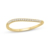 Thumbnail Image 1 of Diamond Torqued Stackable Ring 1/15 ct tw 10K Yellow Gold