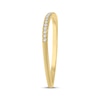 Thumbnail Image 2 of Diamond Torqued Stackable Ring 1/15 ct tw 10K Yellow Gold