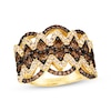 Thumbnail Image 1 of Le Vian Vault Diamond Zigzag Ring 2-3/8 ct tw 14K Honey Gold Size 7