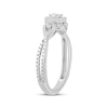 Thumbnail Image 1 of Princess-Cut Diamond Promise Ring 1/6 ct tw Sterling Silver