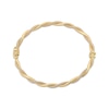 Thumbnail Image 2 of Reaura Twisted Mesh Bangle Bracelet Repurposed 14K Yellow Gold