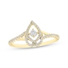 Thumbnail Image 1 of Love Entwined Diamond Ring 1/4 ct tw 10K Yellow Gold
