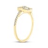 Thumbnail Image 2 of Love Entwined Diamond Ring 1/4 ct tw 10K Yellow Gold