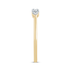 Thumbnail Image 3 of Baguette & Round-Cut Diamond Scatter Ring 1/6 ct tw 10K Yellow Gold