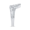 Thumbnail Image 3 of Diamond Swoop Bypass Ring 1/3 ct tw 10K White Gold
