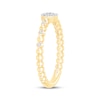 Thumbnail Image 2 of Multi-Diamond Center Beaded Promise Ring 1/8 ct tw 10K Yellow Gold