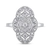 Thumbnail Image 3 of Diamond Art Deco-Inspired Filigree Ring 3/8 ct tw 10K White Gold