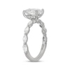 Thumbnail Image 2 of Neil Lane Artistry Oval-Cut Lab-Grown Diamond Engagement Ring 2-5/8 ct tw 14K White Gold