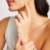 Thumbnail Image 4 of Neil Lane Artistry Oval-Cut Lab-Grown Diamond Engagement Ring 2-5/8 ct tw 14K White Gold