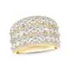 Thumbnail Image 1 of Diamond Multi-Row Ring 2 ct tw 10K Yellow Gold
