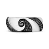 Thumbnail Image 3 of Disney Treasures Men's The Nightmare Before Christmas Black Diamond Spiral Ring 1/4 ct tw Sterling Silver