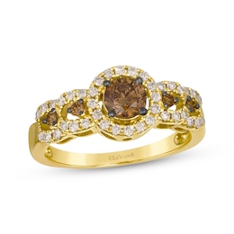 Le Vian Diamond Ring 3/4 ct tw 14K Honey Gold