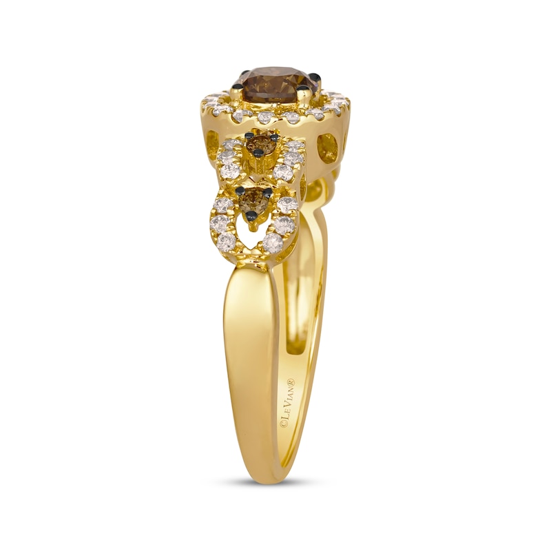 Main Image 2 of Le Vian Diamond Ring 3/4 ct tw 14K Honey Gold