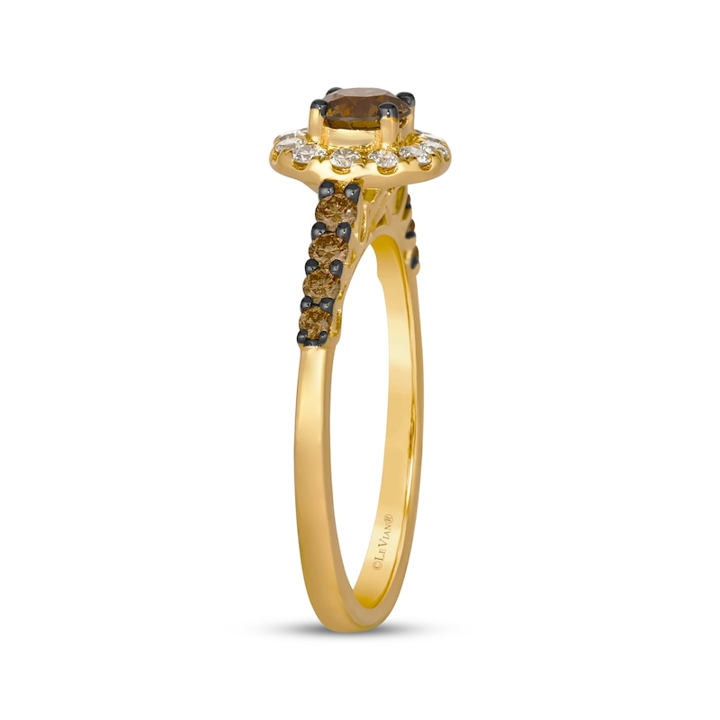 Main Image 2 of Le Vian Diamond Ring 3/4 ct tw 14K Honey Gold