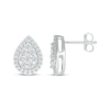 Thumbnail Image 3 of KAY Lab-Grown Diamonds Pear-Shaped Multi-Stone Stud Earrings 1/3 ct tw 10K White Gold