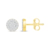 Thumbnail Image 3 of KAY Lab-Grown Diamonds Multi-Stone Stud Earrings 1/5 ct tw 10K Yellow Gold
