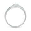 Thumbnail Image 2 of KAY Lab-Grown Diamonds Teardrop Bypass Ring 1/2 ct tw 10K White Gold