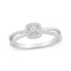 Thumbnail Image 1 of KAY Lab-Grown diamonds Cushion-Shaped Halo Promise Ring 1/5 ct tw 10K White Gold