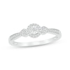 Thumbnail Image 1 of KAY Lab-Grown diamonds Halo Promise Ring 1/4 ct tw 10K White Gold