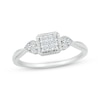 Thumbnail Image 1 of KAY Lab-Grown diamonds Cushion-Shaped Multi-Stone Promise Ring 1/8 ct tw 10K White Gold